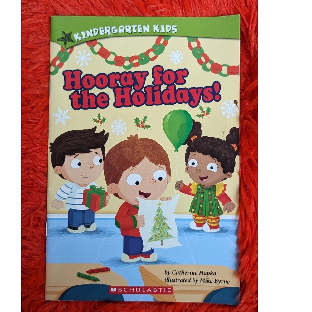2015 Scholastic Kindergarten Kids Hooray For The Holidays! Hapka Pre K-K